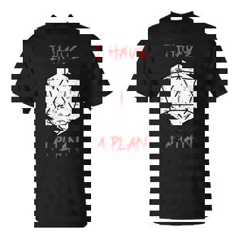 Don't Worry I Have A Plan Elf Jdr Humour Jeu De Rôle T-Shirt - Cadeauxyz