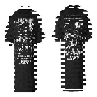 Dostoievski Me Obligó A Hacerlo Culpa A Los Hermanos Karamazov Camiseta unisex - Regaloses