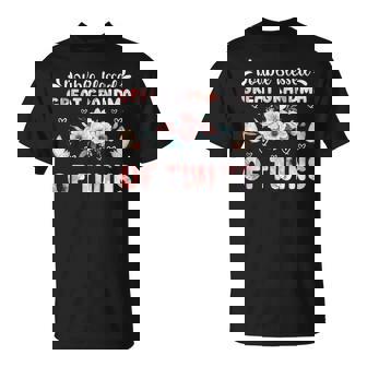 Double Blessed Twin Great Grandma Of Twins T-Shirt - Thegiftio UK