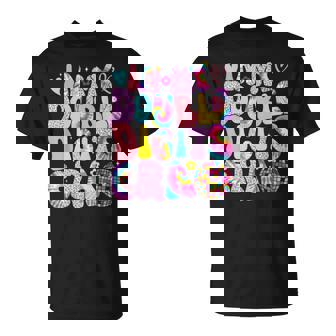 In My Double Digits Era Groovy Ten Years Old 10Th Birthday T-Shirt - Seseable