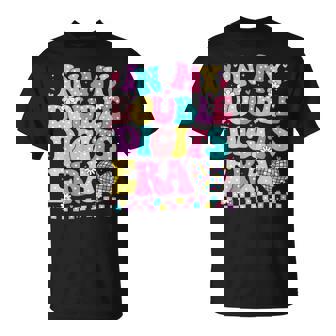 In My Double Digits Era Retro 10 Year Old 10Th Birthday Girl T-Shirt - Thegiftio UK