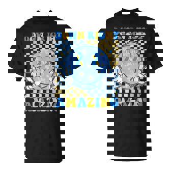 Down Right Amazing World Down Syndrome Awareness Boys Girls T-Shirt - Monsterry