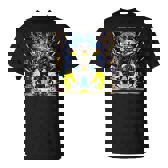 Dragon Battlemech Cyberpunk Sci-Fi Mech Warrior Sci-Fi Robot Tank Top T-Shirt - Monsterry