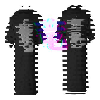 Dragon Kanji Symbole Japonais Esthétiqueaporwave Glitch Ar T-Shirt - Cadeauxyz