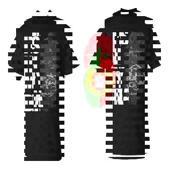 Drapeau De L'adn Du Portugal Et Du Maroc T-Shirt - Cadeauxyz