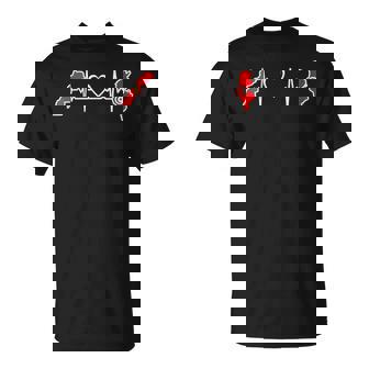 Drapeau Du Maroc Tunisie Battement Du Cœur Du Maroc Tunisie T-Shirt - Cadeauxyz