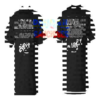 Drapeau Ile De La Réunion Homme Rougail Saucisses Addict T-Shirt - Cadeauxyz
