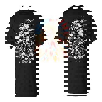 Drapeau Indien Indien Indien Américain T-Shirt - Cadeauxyz