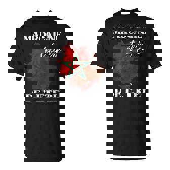 Drapeau Maroc Marocain Et Fiere De L'etre Maroc T-Shirt - Cadeauxyz