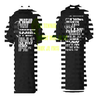 Drôle Technique De Tennis Est Top Secrète T-Shirt - Cadeauxyz