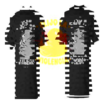 Duckie Elijo Laiolencia Pato De Goma Camiseta unisex - Regaloses