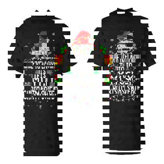 Due To Inflation Ugly Christmas Sweaters Men Women T-Shirt - Monsterry