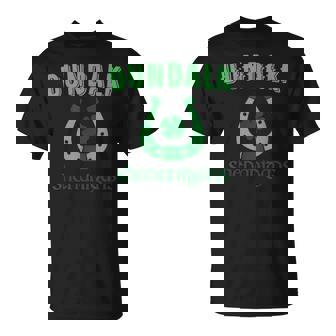 Dundalk Shenanigans St Patrick's Day Lucky Horseshoe Clover T-Shirt - Monsterry