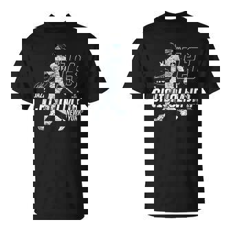 Dynamic Pose Jazz Chisholm Jr New York Baseball Mlbpa T-Shirt | Mazezy