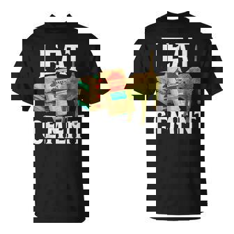 I Eat Cement Meme Cat T-Shirt - Thegiftio