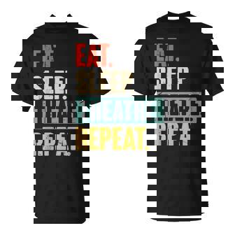 Eat Sleep Theatre Repeat Actor De Amante Del Teatro Actor Actor Camiseta unisex - Regaloses