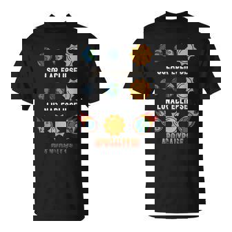 Eclipse Solar Eclipse Apocalipsis Astronomía Camiseta unisex - Regaloses