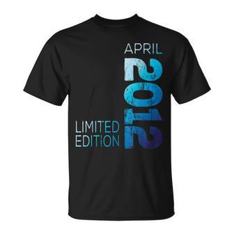 Edición Limitada Abril 2012 Retro 2012Intage Año 2012 Camiseta unisex - Regaloses