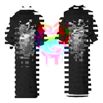EDM Rave Festival Trippy Apple Electronic Dance Music Tank Top T-Shirt - Monsterry