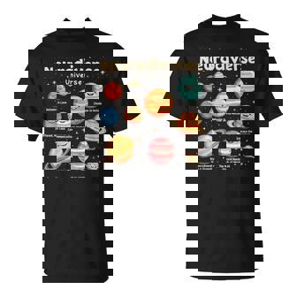 Education Autism Awareness Neurodiverse Universe Special T-Shirt - Monsterry