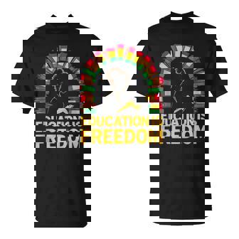 Education Is Freedom African American History Power Tank Top T-Shirt - Monsterry