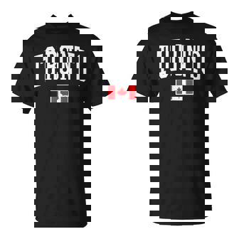 Eh Team Canadian Flag Toronto Canada T-Shirt - Monsterry