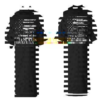 Ejército De Los Estados Unidosietnameterano Soldado Bandera Americana Guerra Deietnam Camiseta unisex - Regaloses
