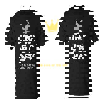 El Rey De La Siesta The King Of The Nap Camiseta unisex - Regaloses