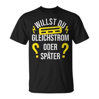 Electricians Electric Master Dc Electronic T-Shirt - Geschenkecke