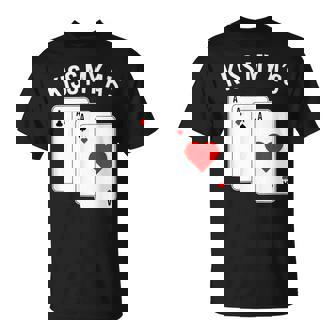 Embrasser Mes A Joueur De Poker Jetons De Poker Cadeau T-Shirt - Cadeauxyz