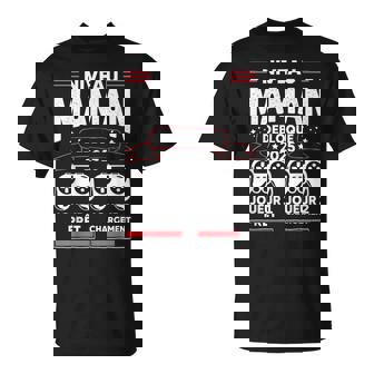 Enceinte 2025 Future Maman Geek Niveau Maman Débloqué 2025 T-Shirt - Cadeauxyz