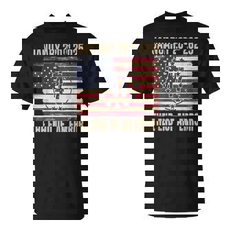 End Of An Error On January 20 2025 Inauguration Day T-Shirt | Mazezy
