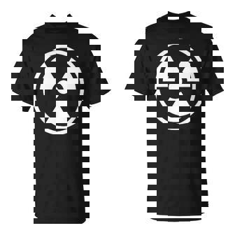 Energía Nuclear Logo Emblema Energía Uranio Ingeniero Nuclear Camiseta unisex - Regaloses