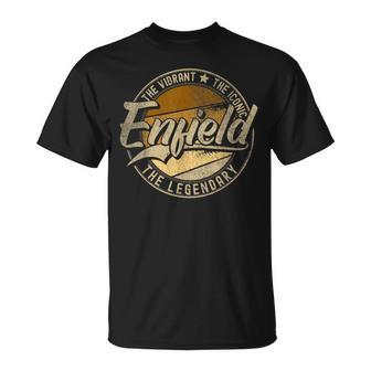 Enfield Ct Connecticutintage Distressed T-Shirt - Geschenkecke