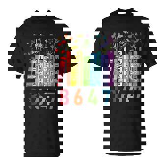 Equal Rights Book Flower Anti Trump Feminist Rights T-Shirt - Monsterry