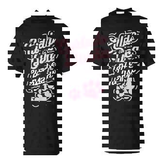 Es Amantes De Perros Frase Divertida Mensaje Gracioso Sin Mangas Camiseta unisex - Regaloses