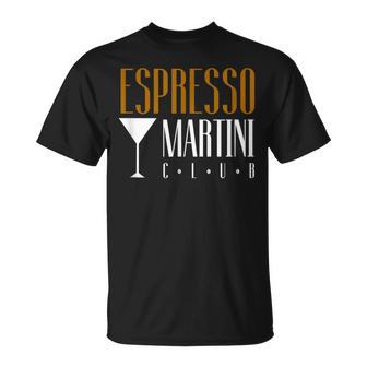 Espresso Martini Club Coffee Cocktail Cafe Coffee Bar Team T-Shirt - Geschenkecke