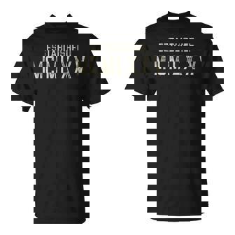 Establecido Mcmlxxv 1975 Año En Números Romanos Camiseta unisex - Regaloses