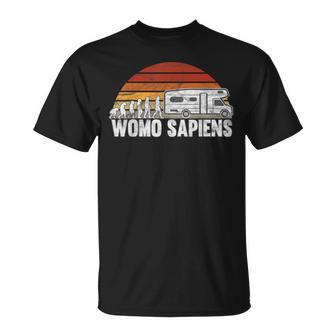 Evolution Caravan Camping Womo Sapiens T-Shirt - Geschenkecke