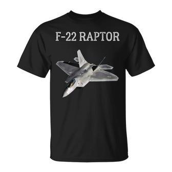 F-22 F22 Raptor Camisa Cool Fighter Jet F22 Raptor Jet Camiseta unisex - Regaloses