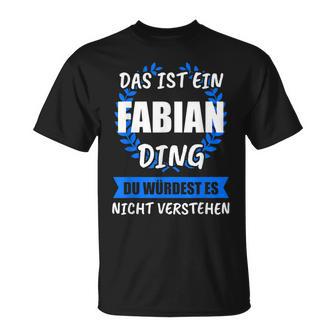 Fabian Name First Name T-Shirt - Geschenkecke