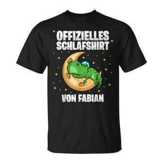 Fabian Official Sleep Personalised T-Shirt - Geschenkecke