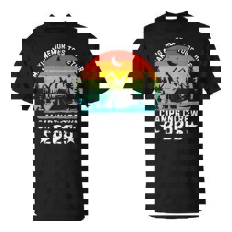 Family Camping Crew 2025 Outdoor Camper Group Matching T-Shirt | Seseable UK