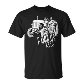 Famulus Traktor Famulus Rs14 Trekker Landwirt Baue Tractor T-Shirt - Geschenkecke