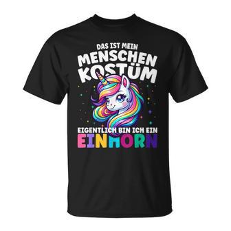 Fancy Dress Costume Girls Fancy Dress Costume Unicorn T-Shirt - Geschenkecke