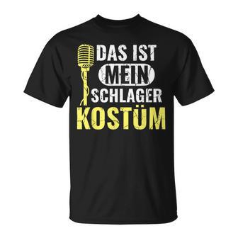 Fancy Dress Folk Music Das Ist Mein Schlager Costume T-Shirt - Geschenkecke