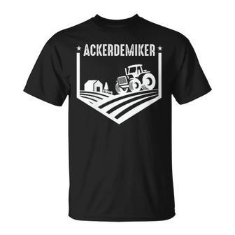 Farmer Tractor Lovers Farmers Child Pocket Print Farmers Demic T-Shirt - Geschenkecke