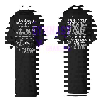 My Favorite Gymnast Grandma Gymnastics Grandma Of A Gymnast T-Shirt - Monsterry