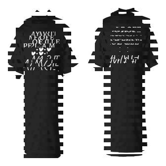 My Favorite People Call Me Ammachi T-Shirt - Seseable