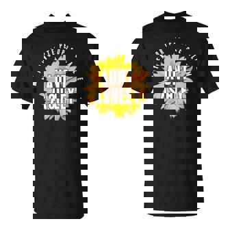 Favorite People Call Me Aunt Ashley Sunflower T-Shirt - Thegiftio UK